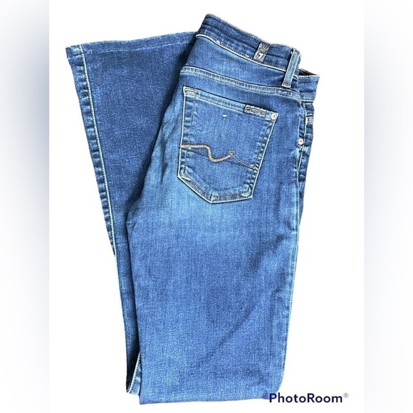 7 FOR ALL MANKIND WOMENS JEANS SIZE 28 - Picture 5 of 6